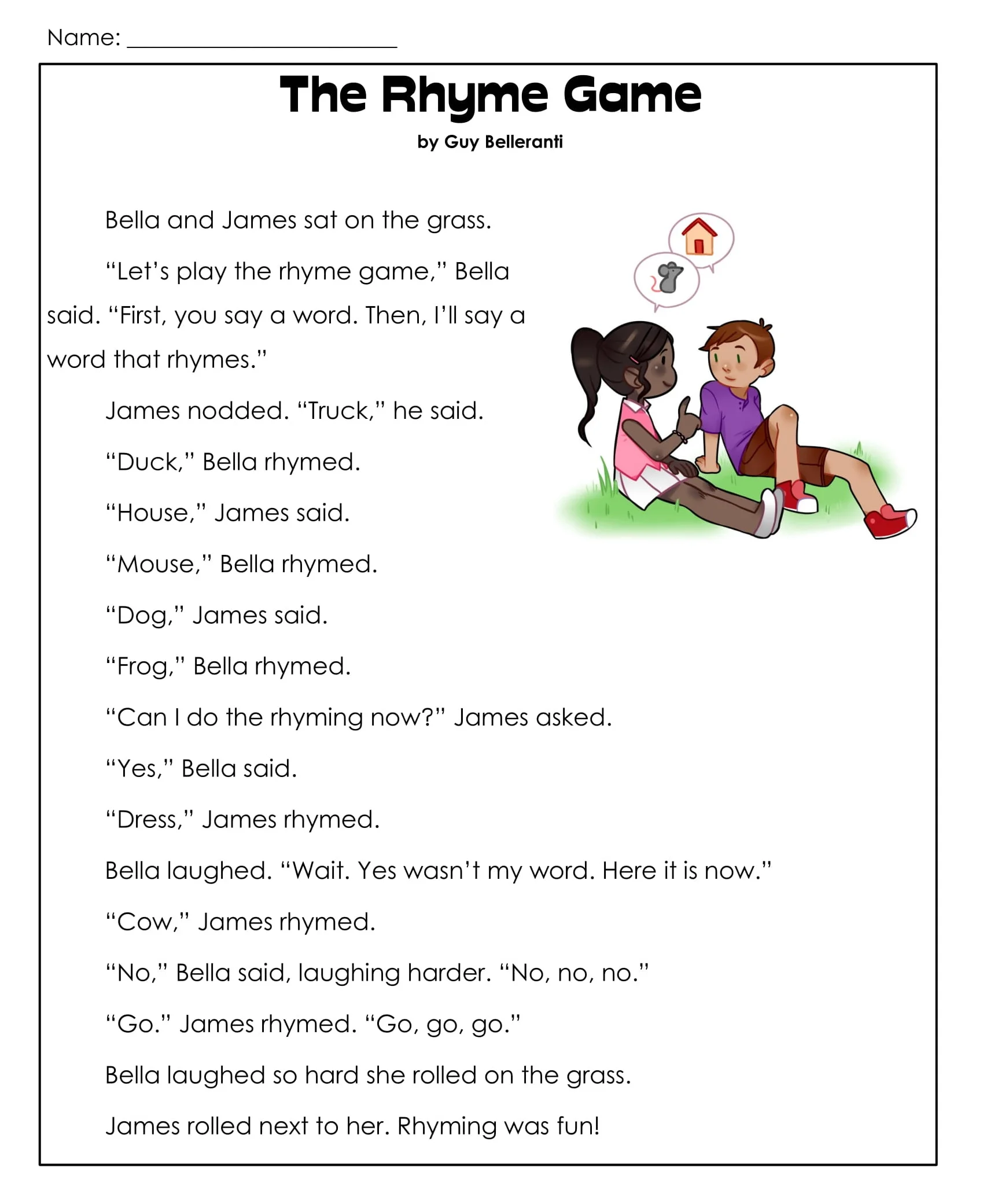 1st Grade Reading Comprehension Worksheets Printable PDF - 1st Grade Reading Comprehension Worksheets Printable PDF