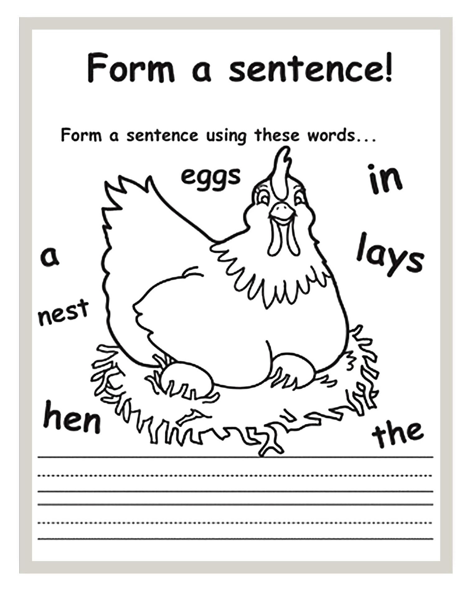 12 Good Examples Of 1st Grade Worksheets Free Download