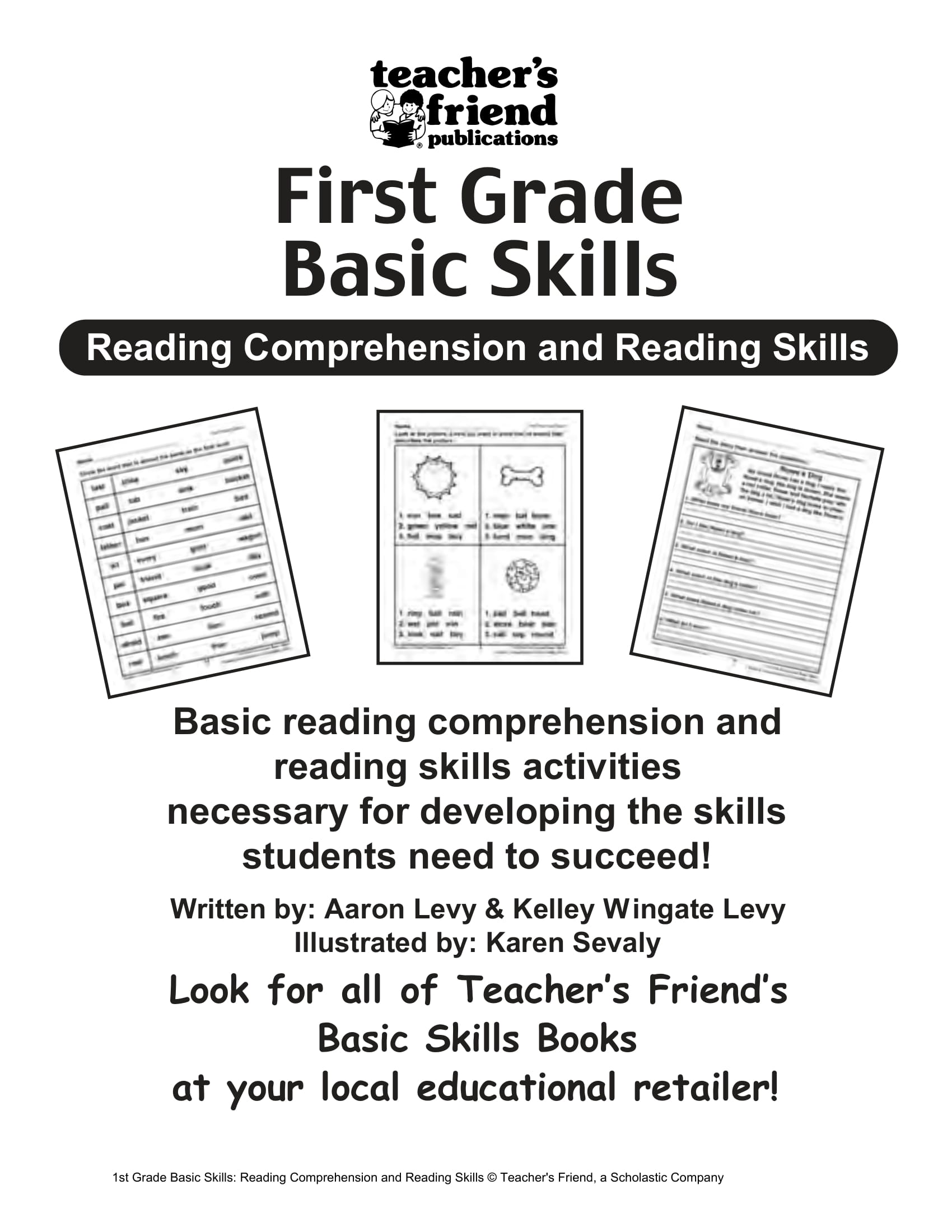 40 Scholastic 1st Grade Reading Comprehension Skills