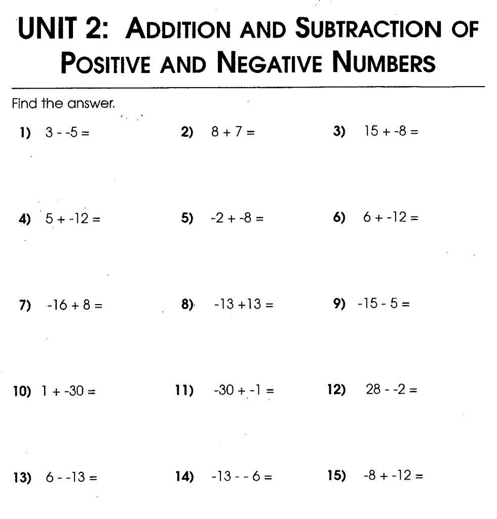 addition-and-subtraction-of-integers-worksheets-worksheet-hero