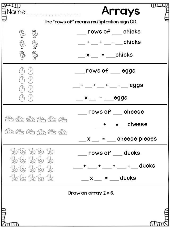 repeated-addition-arrays-2nd-grade-worksheets-worksheet-hero