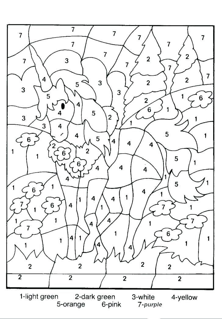 Download Addition Coloring Page Worksheets | Worksheet Hero