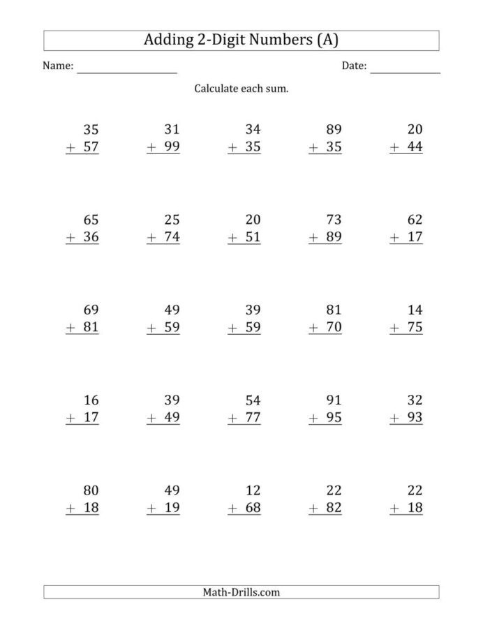  Fast Math Addition Worksheets Worksheet Hero