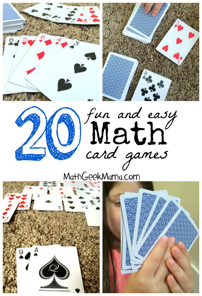 Huge Collection Of The Best Math Card Games