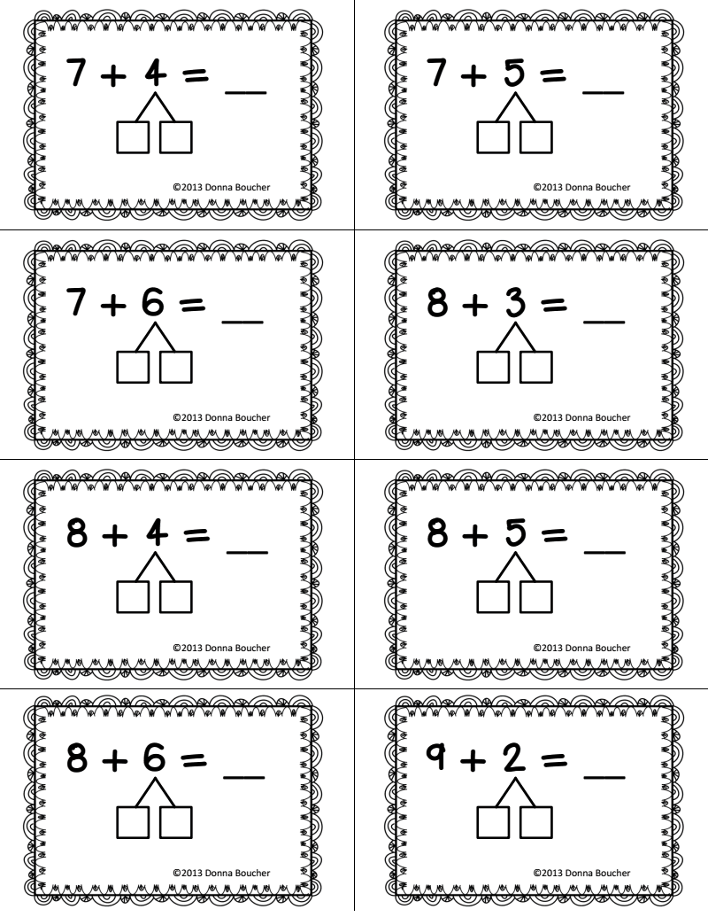 Make A Ten Worksheet Printable Word Searches