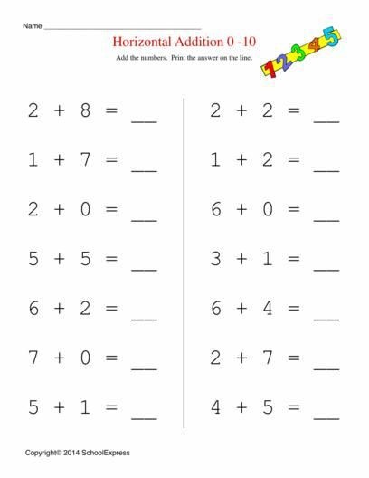 Math Worksheets  Free Addition Worksheets  Story Problems