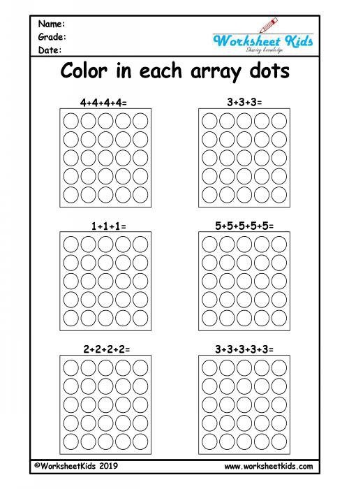 worksheets-on-repeated-addition-for-grade-2-basic-multiplication-worksheets1000-images-about