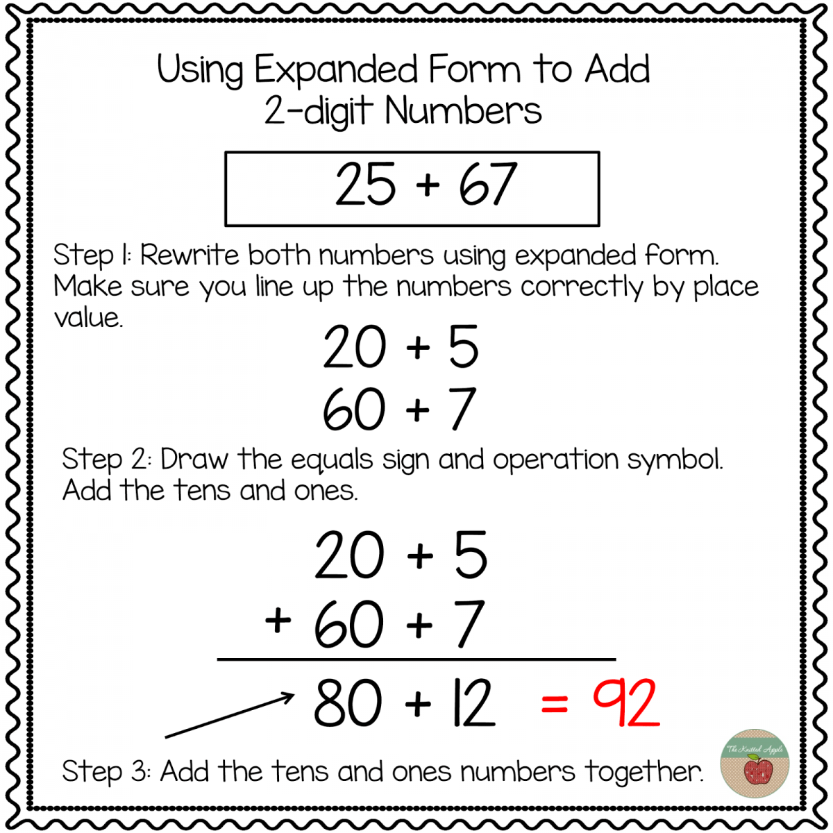 Expanded Notation Addition