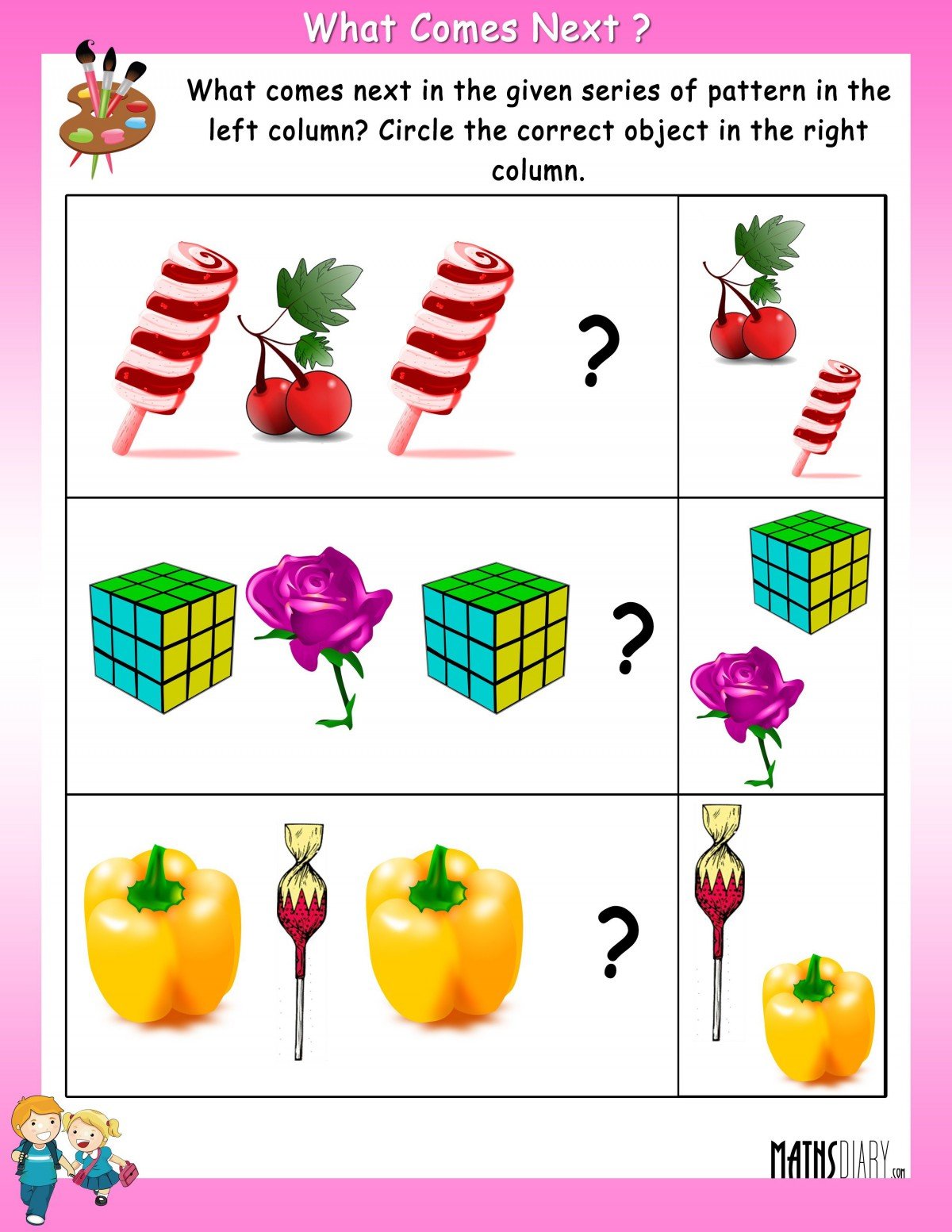 what comes next worksheets worksheet hero