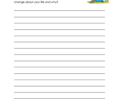 7th Grade Writing Prompt Worksheets