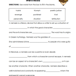 Nemesis Worksheets Nemesis Worksheets – 15 Worksheets.com