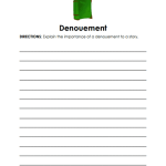 Denoument Worksheets – 15 Worksheets.com