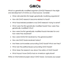 Sustained Research Worksheets