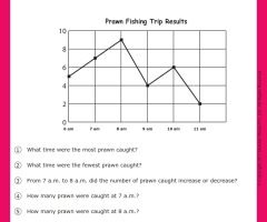 Line Graphs Worksheets