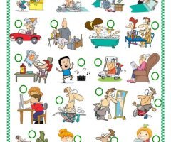 Daily Routine Worksheets