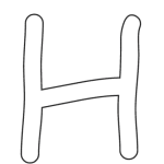 Bubble Letter H Worksheets – 15 Worksheets.com