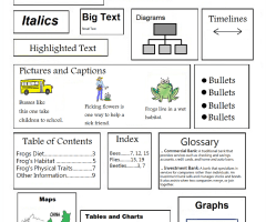 Text Features Worksheets