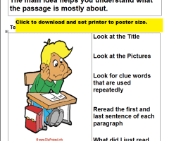 Main Ideas Worksheets