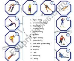 Winter Olympics Worksheets