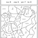 Addition Worksheets Color By Number