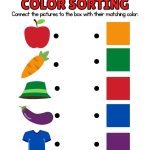 Matching Colors Worksheets – Pre-k – Academy Worksheets