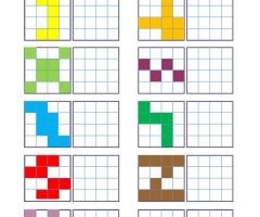 Copying Patterns Worksheets