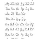 Bubble Letter I Worksheets I Bubble Letters