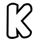 Free Printable Letter K Templates