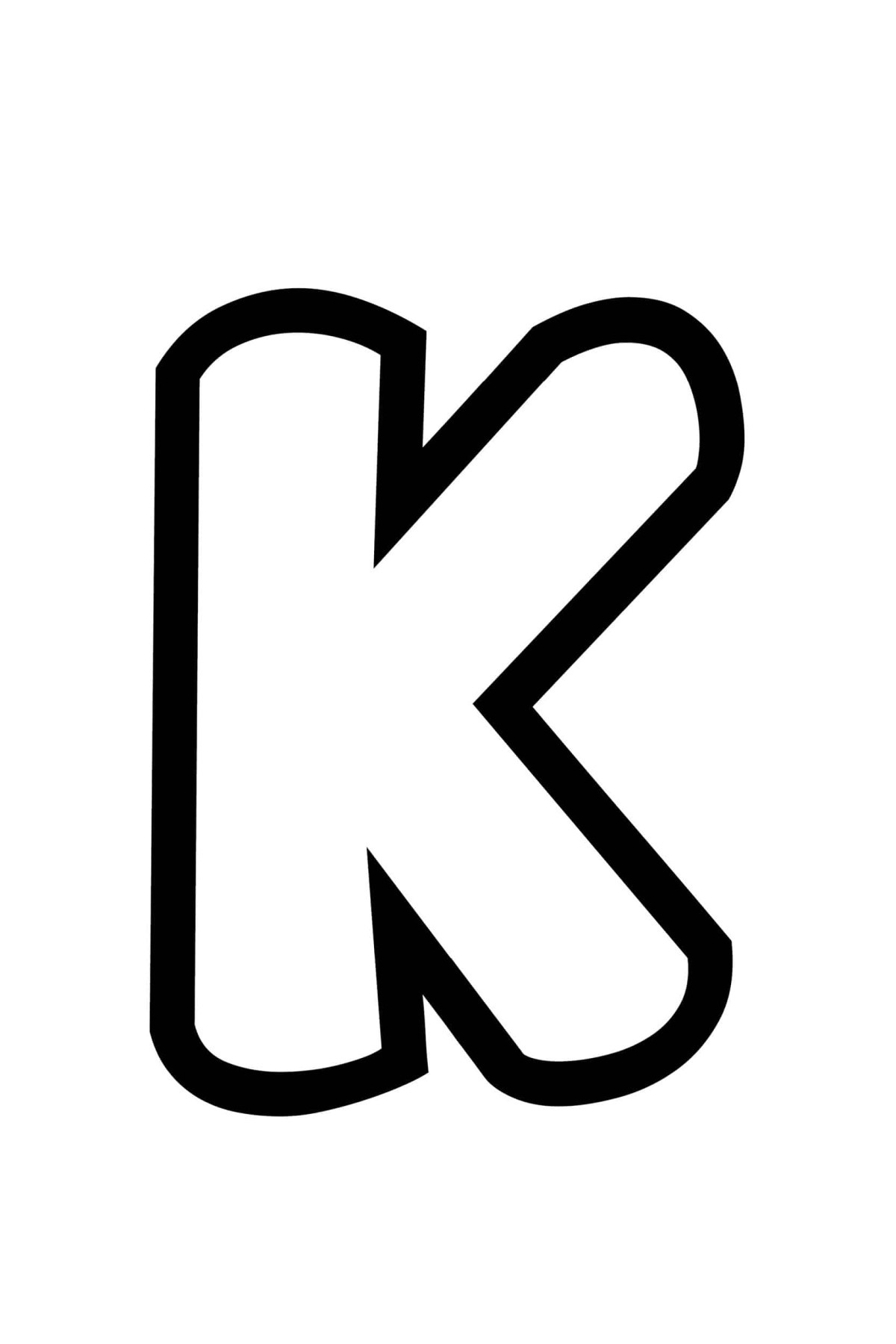 Bubble Letter K Worksheets Worksheets Worksheet Hero