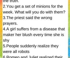 Funny Writing Prompts