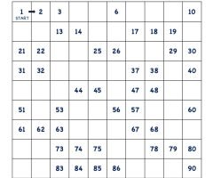 Counting To 100 By 1s Worksheets