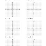 Graphing Lines Worksheets Graphing Linear Equations Practice Worksheets