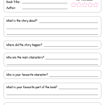 Book Review Worksheets Book Review English Worksheet – WordUnited