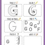 Letter G Worksheet