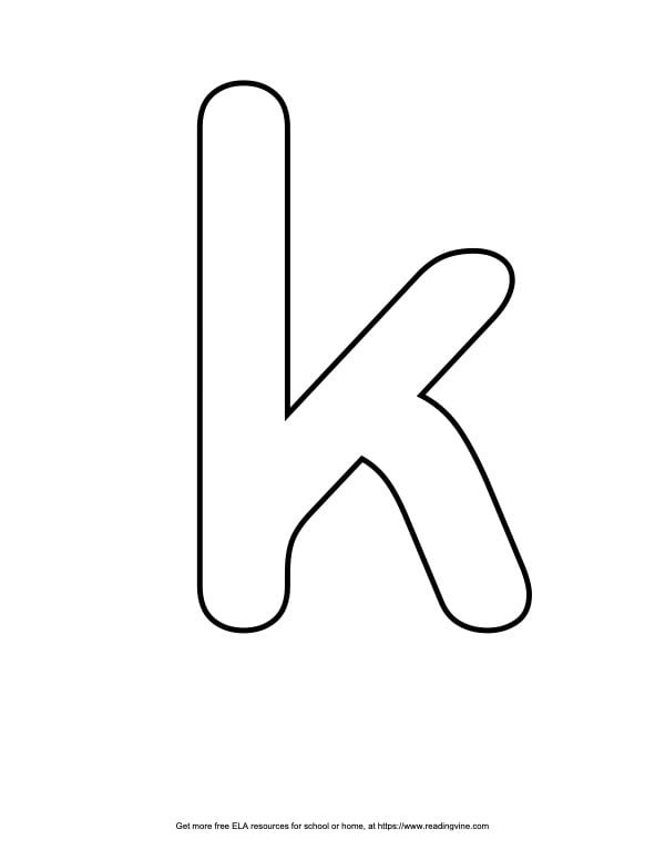 Bubble Letter K Worksheets Worksheets Worksheet Hero