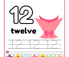 Number 12 Worksheets