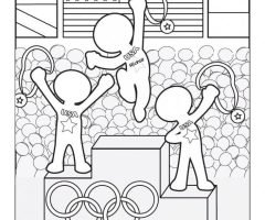 Summer Olympics Coloring Pages