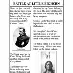 Battle at Little Bighorn (SEN) Worksheet – Year 8/9