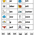 Sp Blends Worksheet