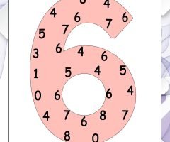 Number 6 Worksheets