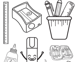 Object Coloring Pages