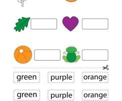 Secondary Colors Worksheets