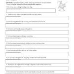 Double Negatives Worksheets Double Negatives Worksheet 1 | Grammar Activity