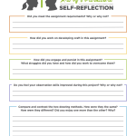 Self Reflection Worksheets 30++ Self Reflection Worksheet
