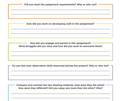 Self Reflection Worksheets