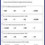 Estimating Quotients Worksheets Estimating Quotients – Math Worksheets – SplashLearn