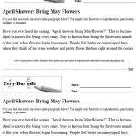 May Everyday Edits Everyday Edits Worksheets Everyday Edit Worksheets: Printable Options for Each Month – Worksheets …