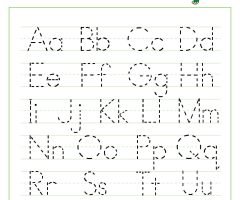 Preschool Writing Worksheets