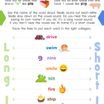 Long and Short Vowel I Spelling Worksheet: Free Printable for Kids