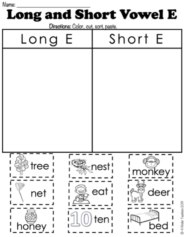 Short And Long E Worksheets Worksheets Worksheet Hero Short And Long E Worksheets Worksheets Worksheet Hero